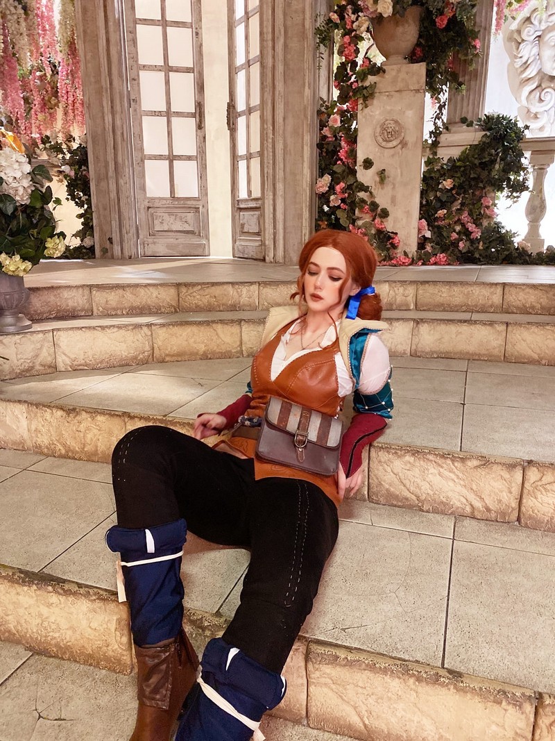 Alina Becker 特莉丝 Triss Merigold Cosplay 巫师系列高清写真【37P-150M】插图