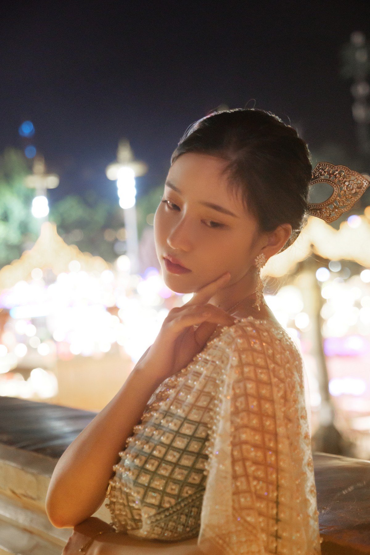 年年nnian 玉兔公主Cosplay写真 中秋主题图集插图3