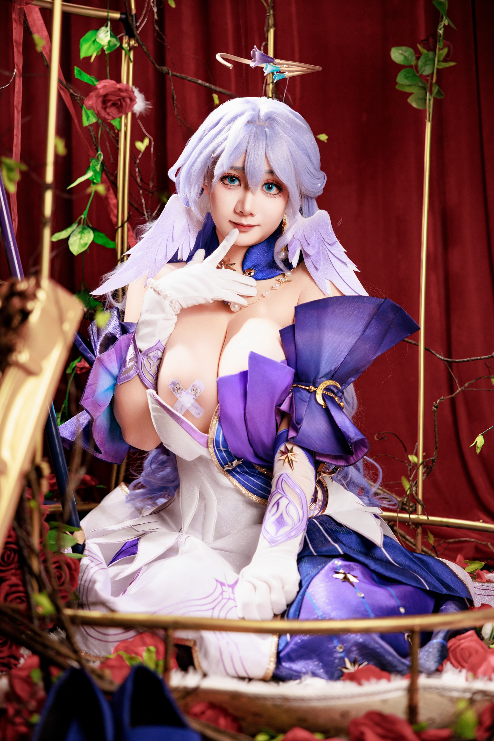 阿雪雪写真崩坏星穹铁道·知更鸟Cosplay图集（90P+1V / 1.04G）高清写真插图1