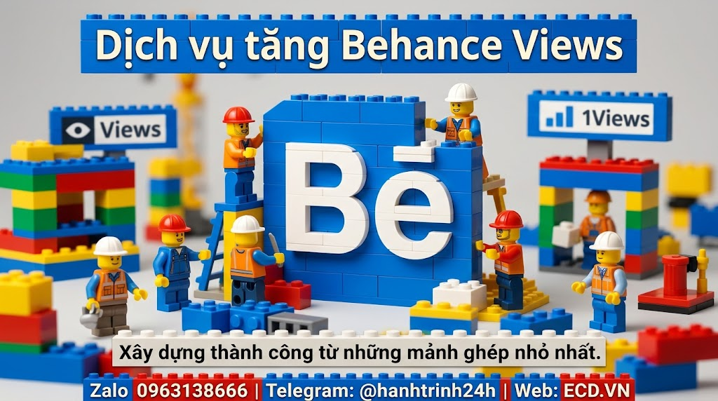 dịch vụ tăng behance views nhanh chóng tăng engagement