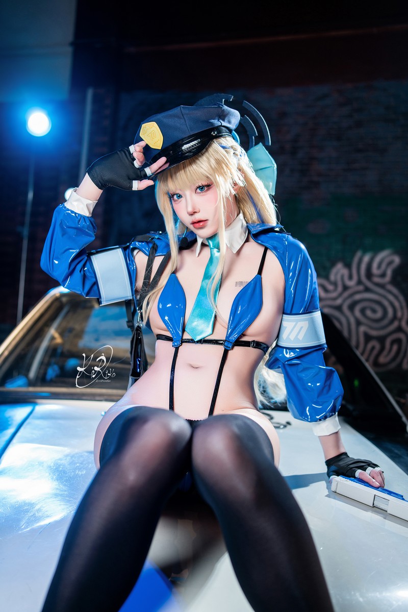 切切Celia Toki Police 警察 Cosplay 写真合集 45P+11V插图7