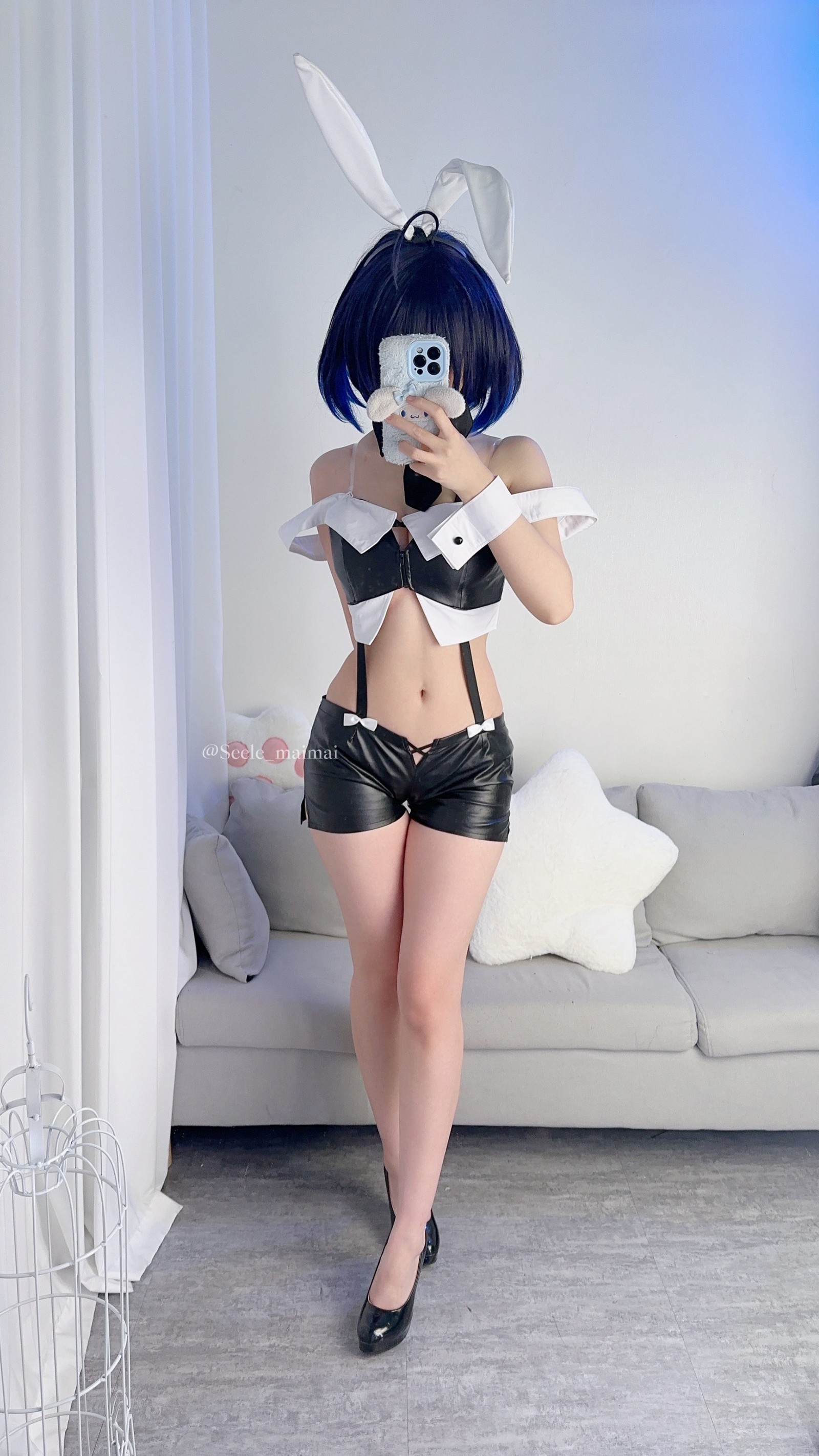 Seele麦麦兔女郎希儿 Cosplay 写真集｜崩坏3高质量高清图包（83P-147.3M）插图