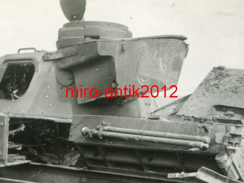 Panzer-Regiment 39, zerstörter Panzer IV, Turm61