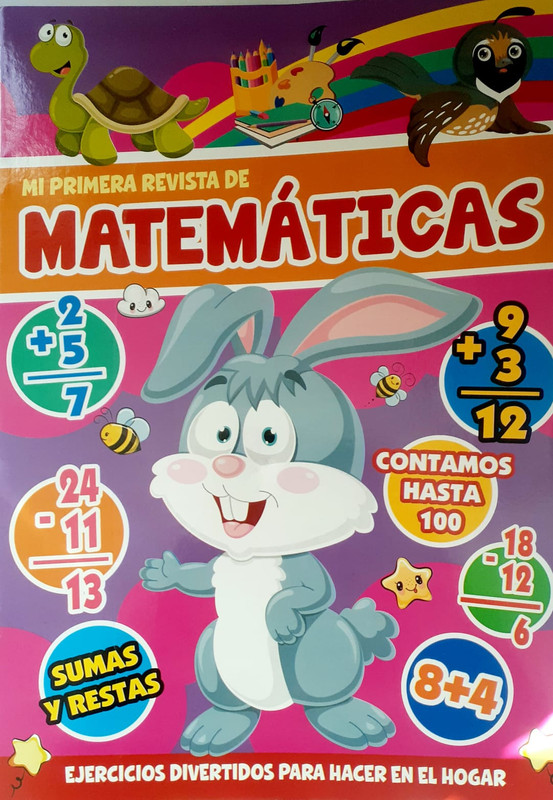 MI PRIMERA REVISTA DE MATEMATICAS, M4 EDITORIAL