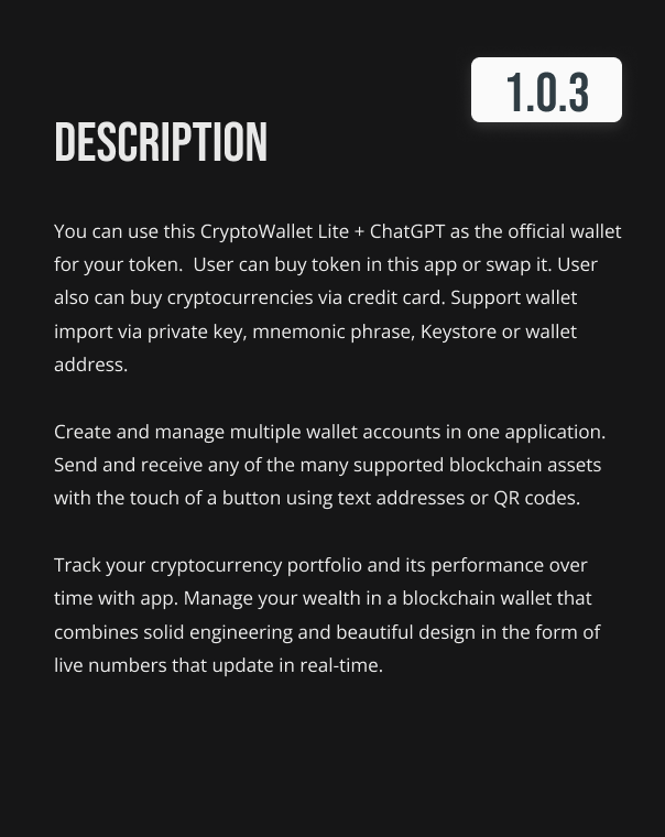 CryptoWallet Lite 2023 - 7