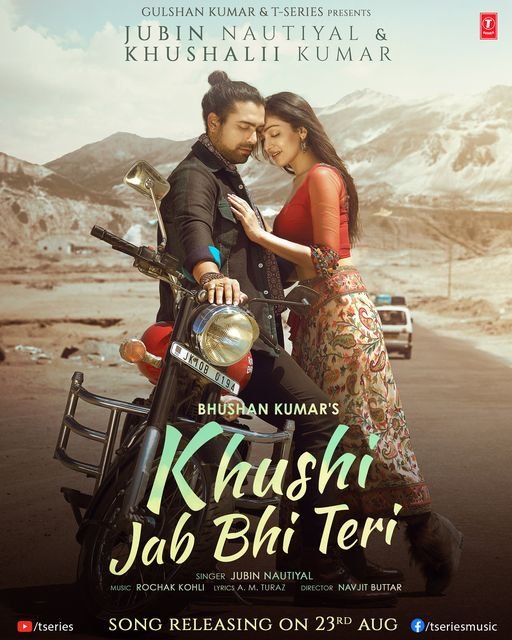 Khushi Jab Bhi Teri By Jubin Nautiyal & Khushalii Kumar Official Music Video (2021) HD