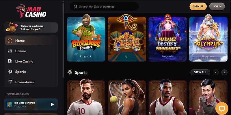 Mad Casino UK