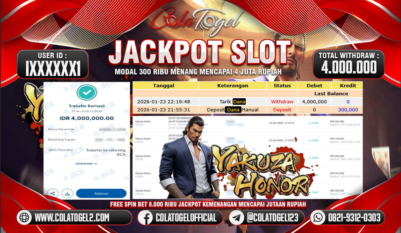JACKPOT SLOT GACOR!!