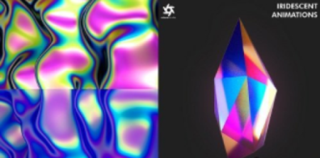 Create 3D Abstract Animations with Iridescent Colorful Materials in Cinema 4D