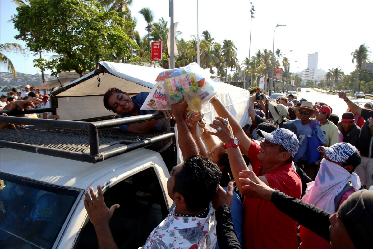 A más de un mes del huracán 