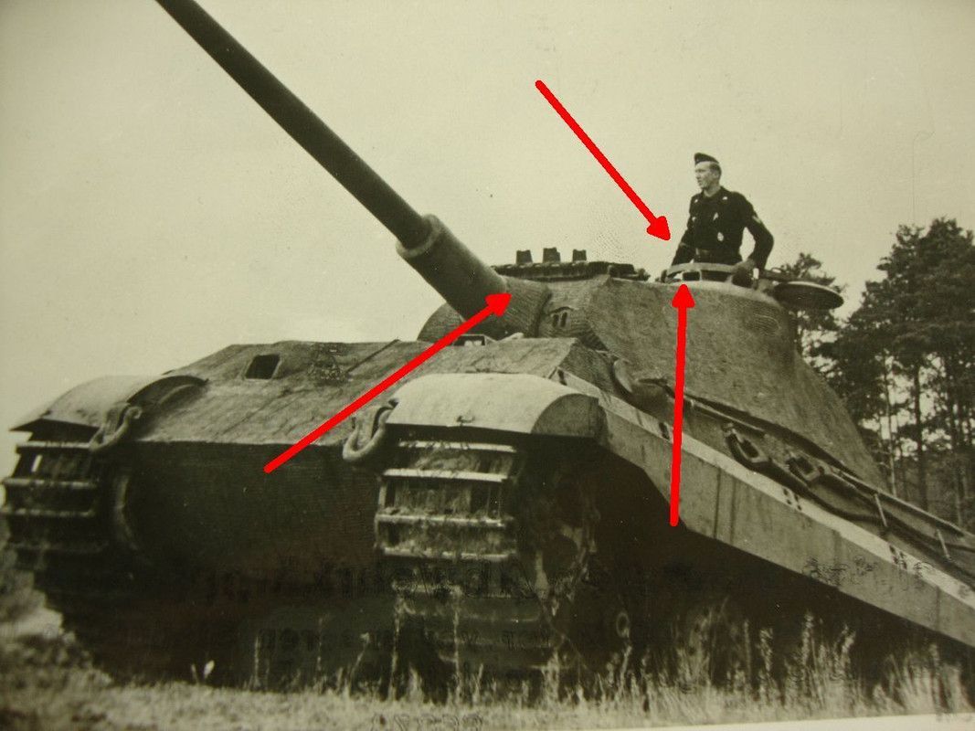 DER KÖNIGSTIGER, Tiger II, Königstiger mit PORSC