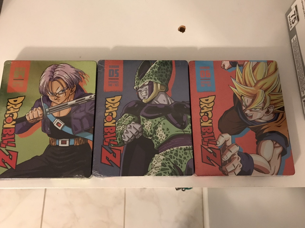 The steelbook set is complete! : r/dbz