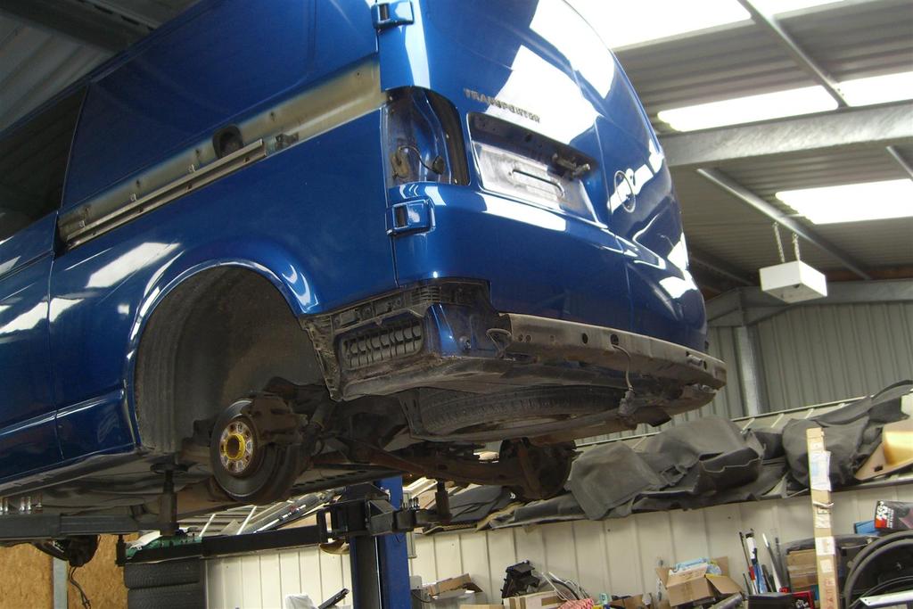 VW Transporter T5 Full Restoration and Respray - Bodywork Repairs