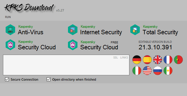 Kaspersky Download Files Editions (KPKS) v5.27