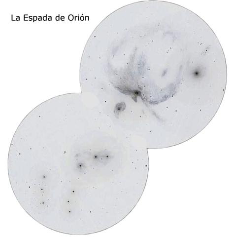 cielo profundo - deep sky - dibujo al telescopio