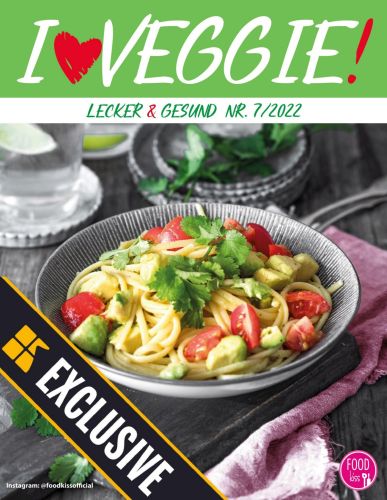 Cover: Liebes Land Foodkiss I Love Veggie Magazin No 07 2022