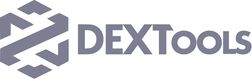 dextools io platform logo external partner monochrome grey svg
