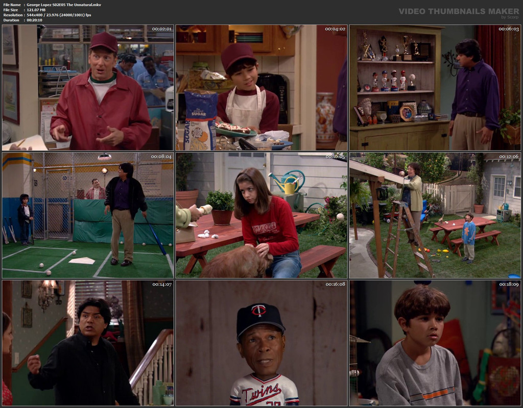 George Lopez S02E05 The Unnatural.mkv