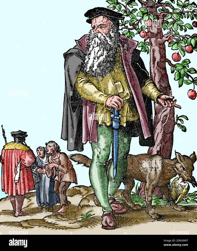 modern-era-renaissance-16th-century-europe-merchant-engraving-by-jost-amman-1599-later-colouration-2