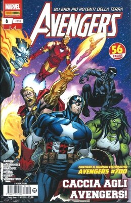 Avengers 110 - Avengers 6 Caccia agli Avengers! (Panini 2019-04)