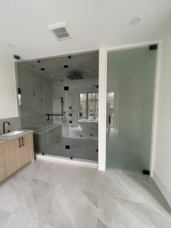 Glass installation project 16