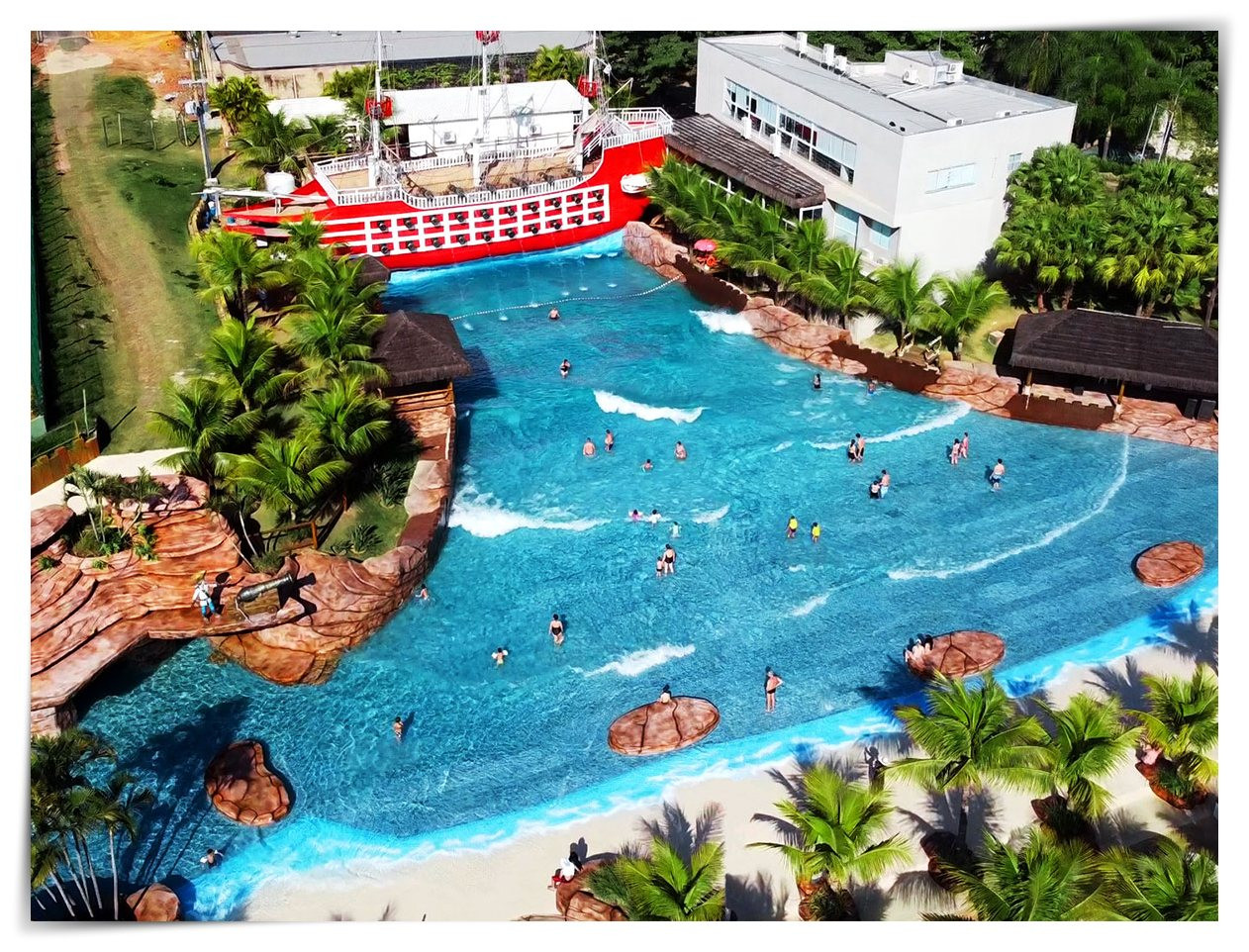 Vista Aérea Thermas de São Pedro