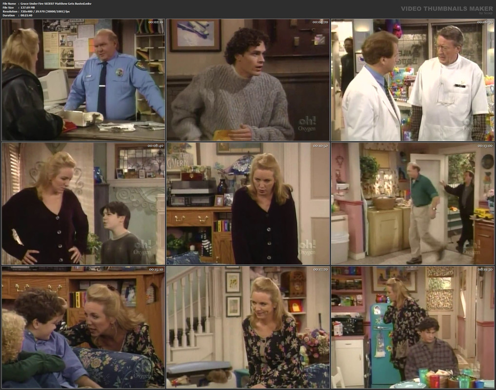 Grace Under Fire S03E07 Matthew Gets Busted.mkv