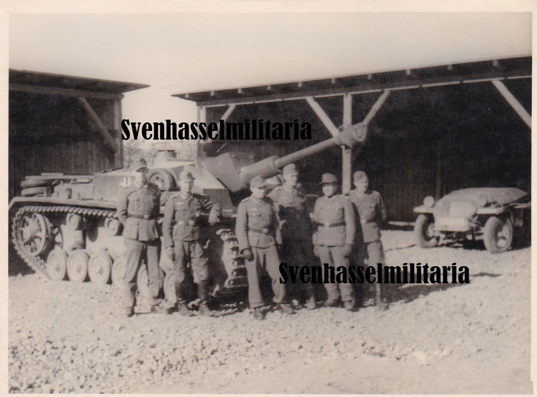 Stug Sturmgeschütz Abteilung Panzer Tank Halbket