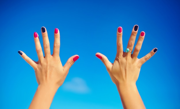 Summer Nail Art Designs for Short Nails