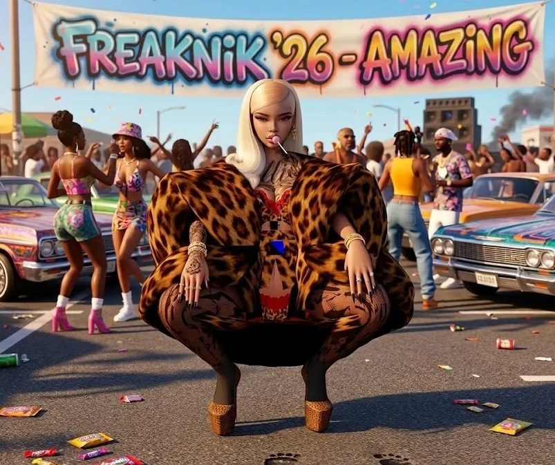 Freaknik — MelaninKush VRChat Avatar