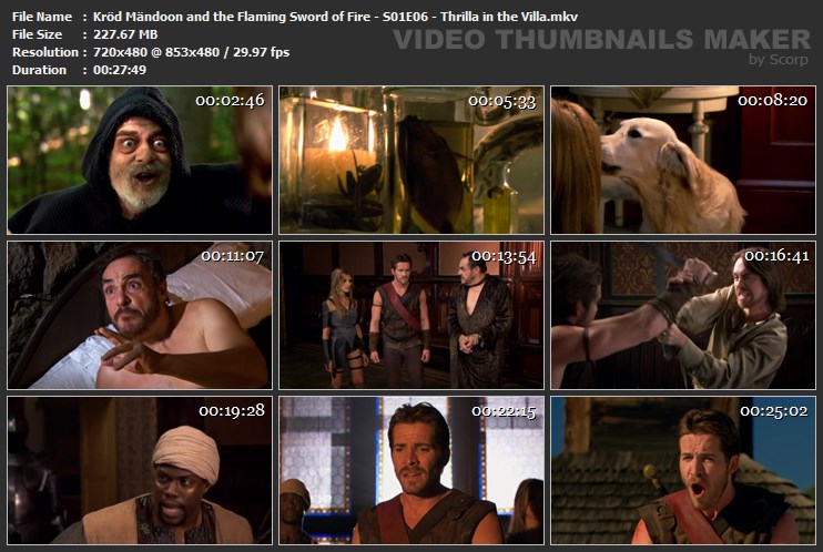 Kröd Mändoon and the Flaming Sword of Fire - S01E06 - Thrilla in the Villa.mkv