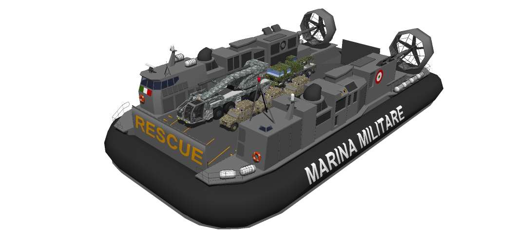 J4-M-NAVY-Italie-Ship-LCAC-Trimble J4-M-NAVY-Italie-Ship-LCAC-Trimble