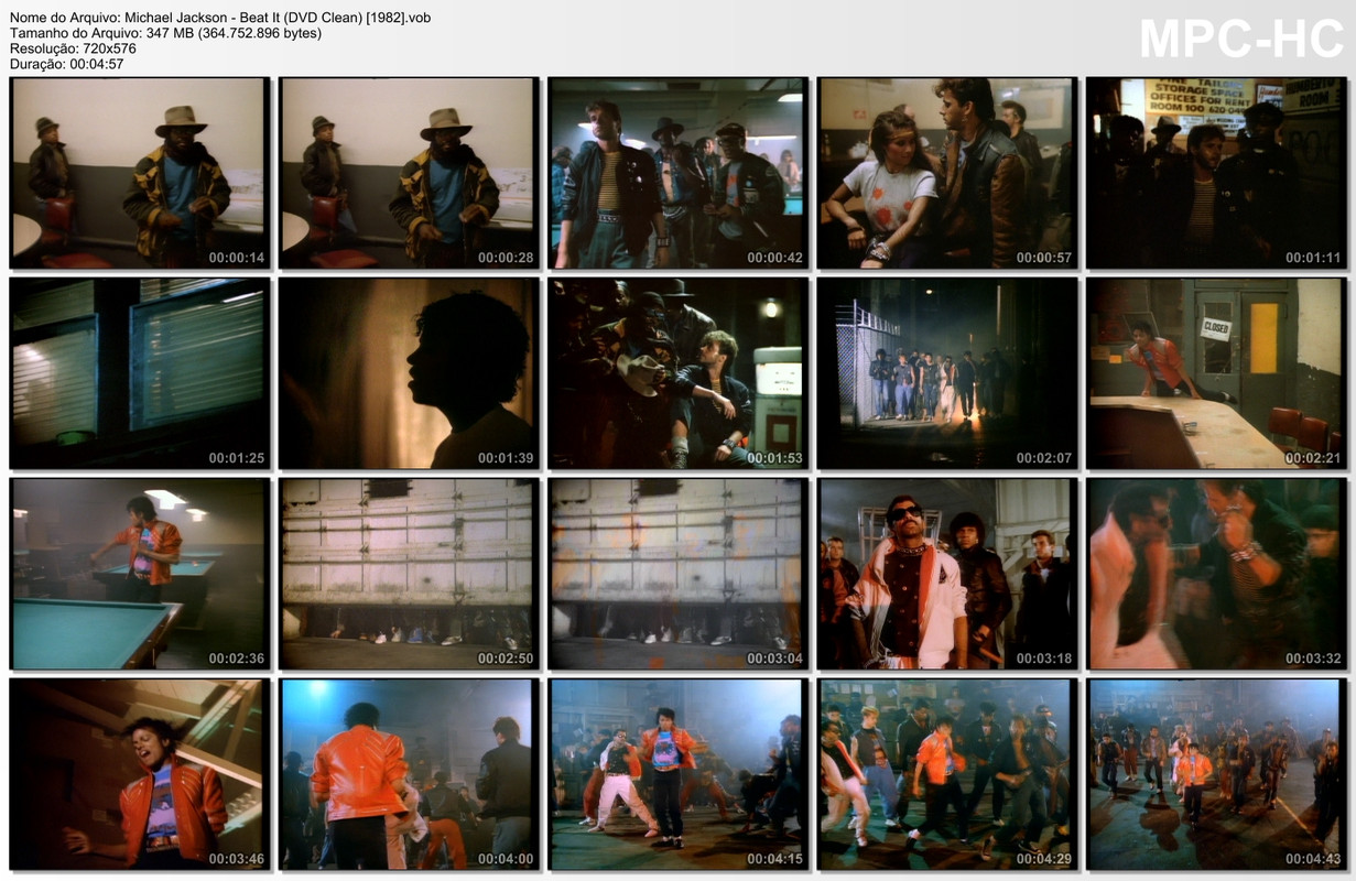 Michael Jackson - Beat It (DVD Clean) [1982]