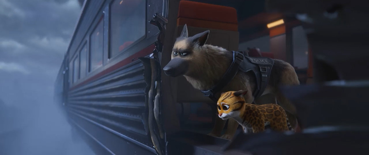 Pets on a Train 2025 WebRip [Hindi + Tamil + English] 480p 720p ESub Screenshot