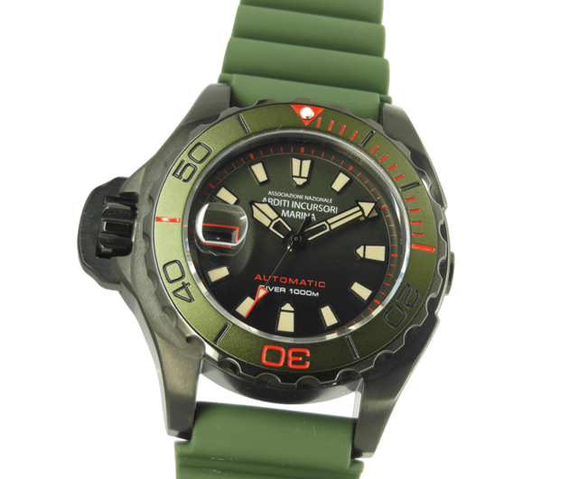 Orologio Uomo Automatico DEEPWATER G1000 Cinturino In Silicone