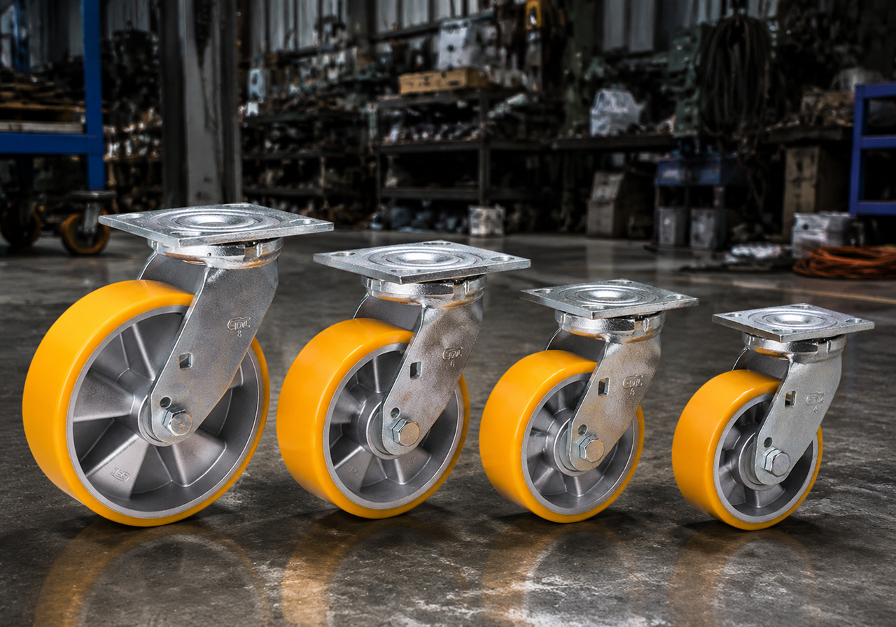 Custom PU Coated Wheels