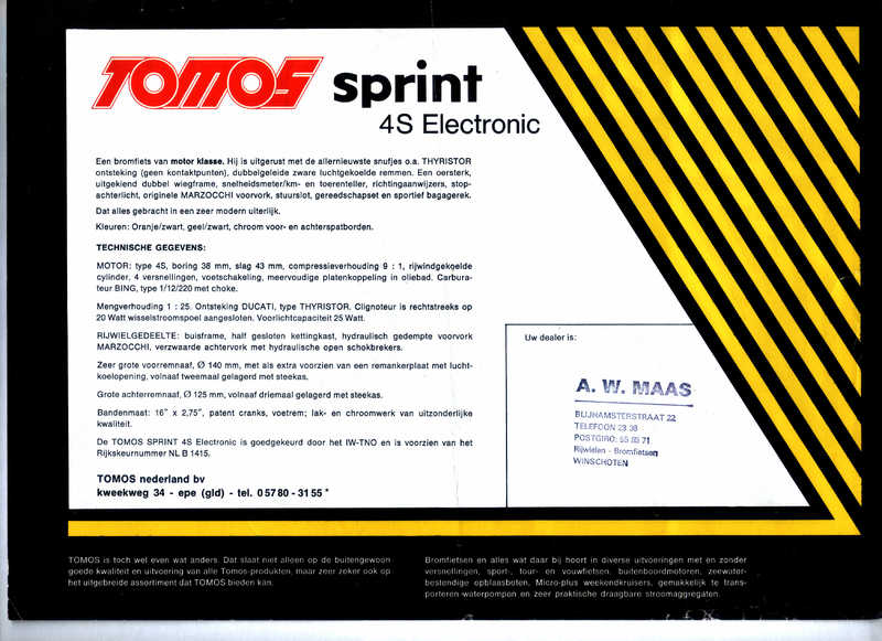 Tomos 4L Sprint Electronic_Podaci_00