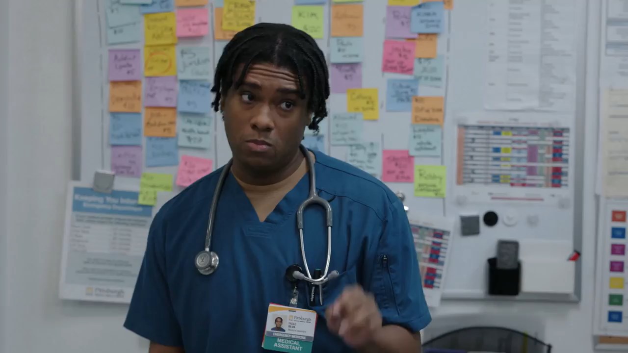 The Pitt (2025) Season 1 [Hindi + Tamil + Telugu + Kannada + English] WebRip 480p, 720p ESub - Complete Screenshot
