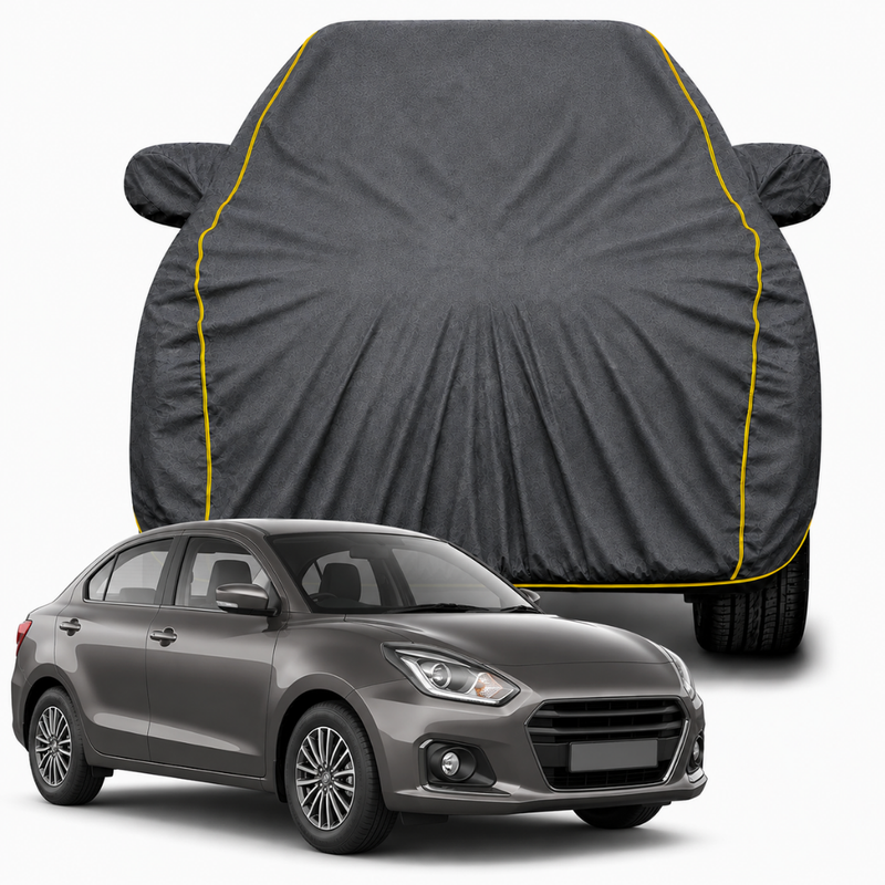 Dzire Grey Car Cover