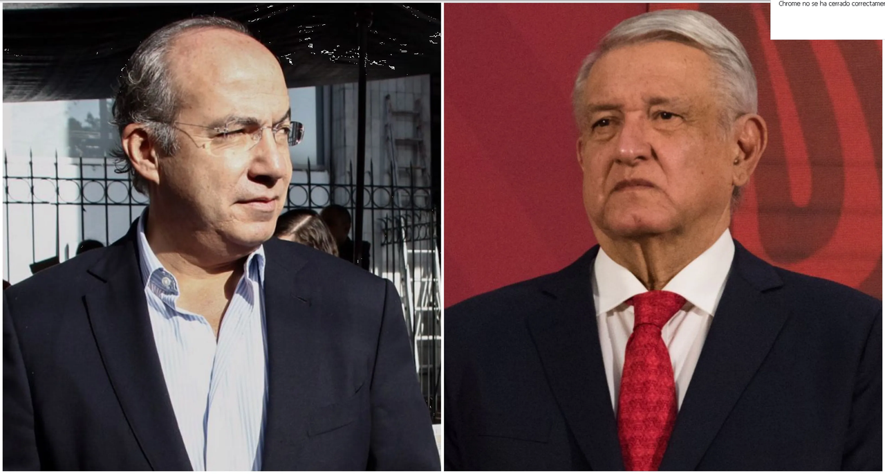 AMLO descarta presentar denuncia contra Calderón por caso García Luna