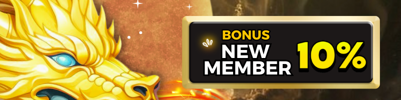 BONUS NEW MEMBER 10%