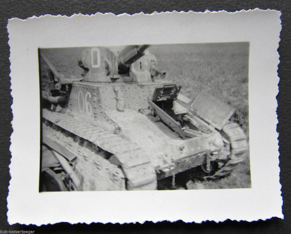 Foto Panzer Tank Frankreich Camo France véhicule
