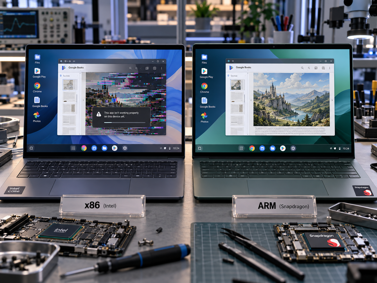 Google admite problemas de compatibilidade em Googlebooks com Intel e quer igualar experiência ao Snapdragon