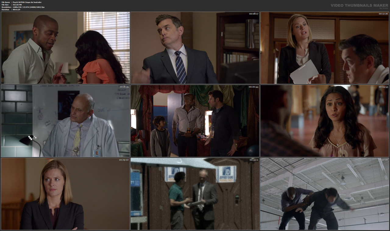 Psych S07E06 Cirque du Soul.mkv