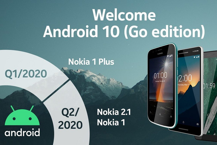Headline - Jadwal Kedatangan Android 10 Go di Ponsel Nokia