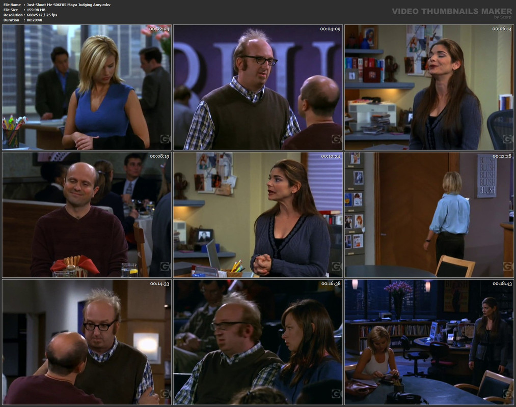 Just Shoot Me S06E05 Maya Judging Amy.mkv