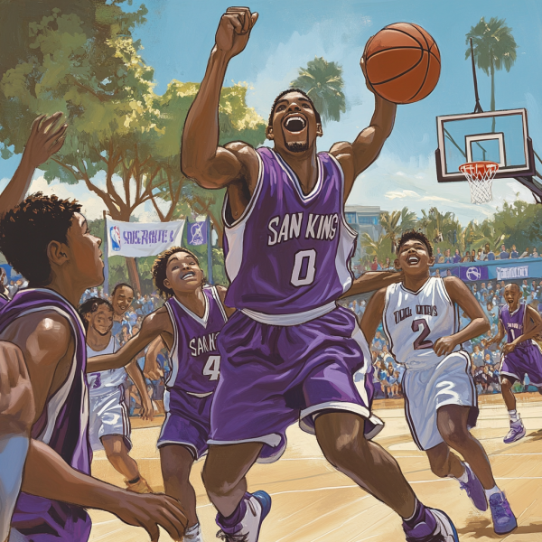San Diego Kings basketball game
