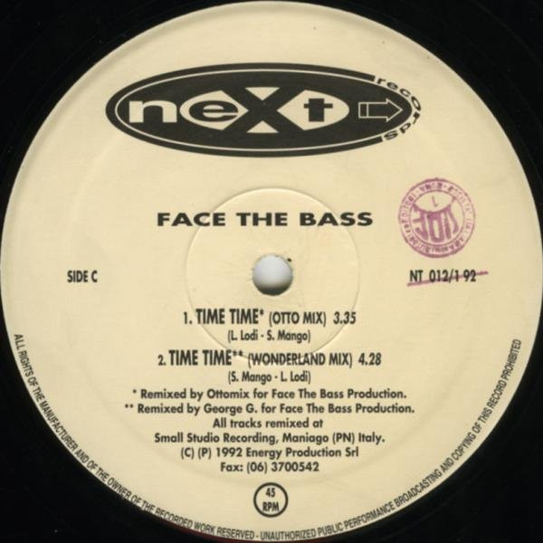28/02/2023 - Face The Bass – Time Time (2 x Vinyl, 12, 45 RPM, Limited Edition)(Next Records – NT 0121 92)  1992 (FLAC) R-183251-1405528162-8326