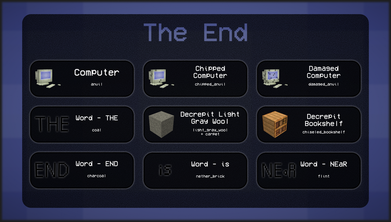 The End Features