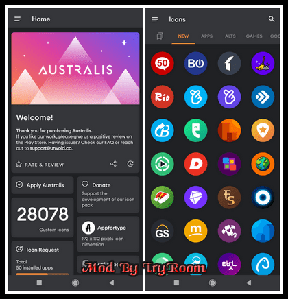 Australis - Icon Pack v1.29.0